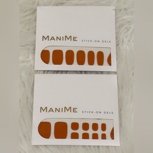 ManiMe Stick-On Gels - Matching set for Manicure and Pedicure